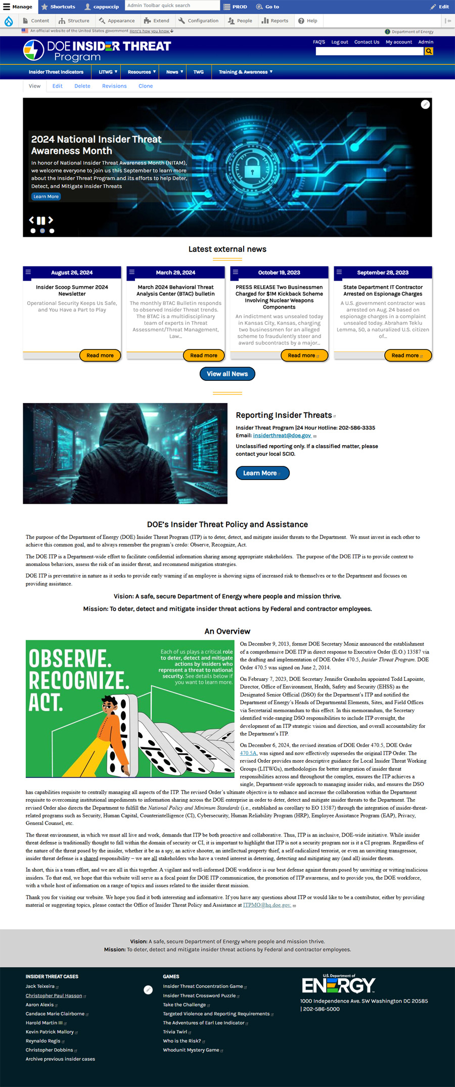 Department of Energy